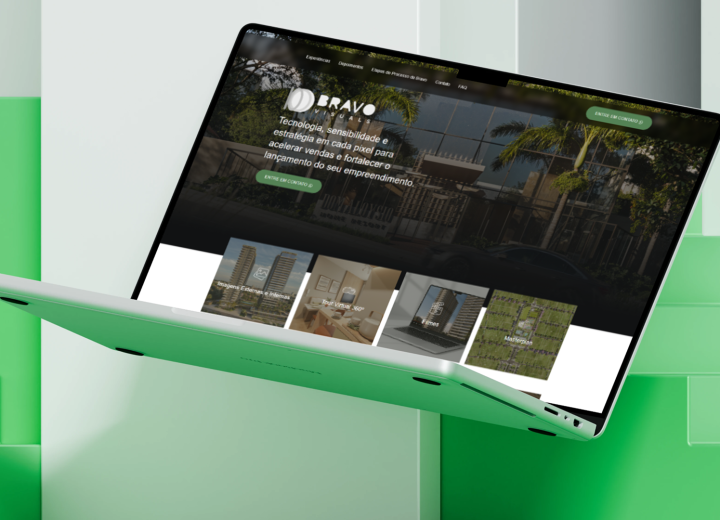 Bravo Visual – Landing Page