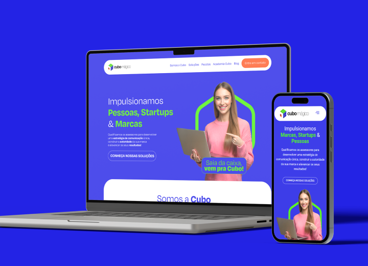 Cubo Mágico | Site Institucional